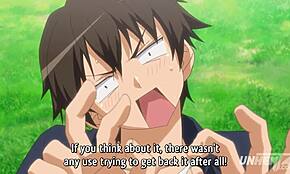 Hentai情侣迫不及待回家做爱