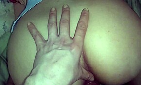 Doggy Style with a Cute Big Ass in a Blue Miniskirt 🐶