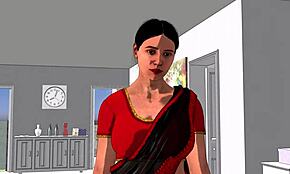 Indian Desi Step Sister In Law Banged With Huge Monster Cock In Anal BDSM Scene.