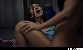 Hot futanari girls with big dicks bang babes for huge creampies and facials.