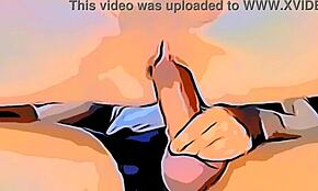 In this hentai cartoon, the asian college teen seduces her friend with netflix, leading to pussy licking.