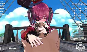 Captain, I'm so horny to fuck my dream big-breasted captain!