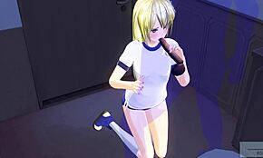 She stutters, 'u-uncensored anime jc anal training'