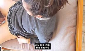 stepfather soothes his furious stepdaughter with sneaky moves