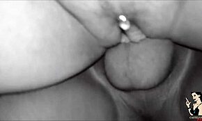 Tattooed Paty Angel takes cumshot from married MILF! So hot!