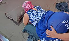 Busty Malay hijab babe slammed doggystyle in bedroom heat!