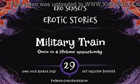 military train erotic audio makes women orgasm hard!