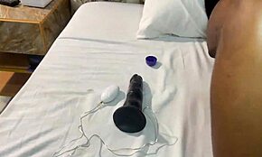 i love watching my big ass ebony lesbian double penetrate with toys