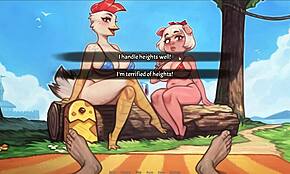 我的猪公主同人游戏第31集，她用巨大乳房教性教育