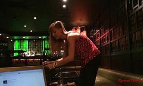 Unbelievable! Surprise Anal and Blowjob in Public Restaurant Full Video