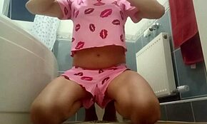 Pee in My Panties Repeatedly in Wild Bedroom Solo