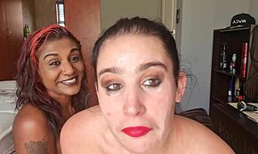 Spit On That White Slut's Face Repeatedly!