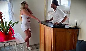 Milf Deepthroating and Assfucking at New Year Party