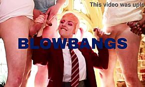 Two British Teens Suck Cock and Swallow Every Drop