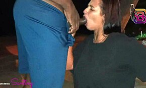 i watched this hot babe get pounded outdoors by huge black cock