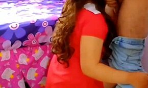 Espied Neighbor Getting Fucked with Hidden Camera for Real Homemade Culeada