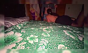 Divorced Mexican milf hooks up with young guy after drinks. She mistook light for lamp