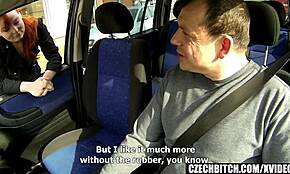 hairy ginger takes painful anal for quick cash in hidden cam