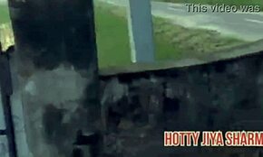 desi girl gets slammed outdoor by her eager boyfriend