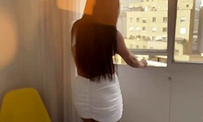 While my wife traveled, I nailed the hot neighbor in a wild doggystyle romp.