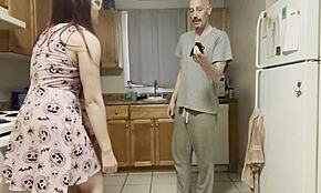 yo, step dad catches daughter late, won't tell if she complies