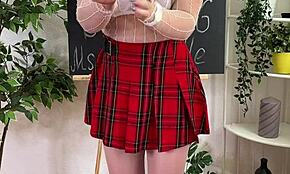 Sexual Wellness - Butt Plug Hot Milf Teacher Putting It In