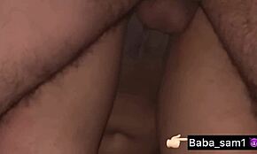 damn, sexy virgin girlfriend took huge cock deep in throat!