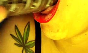 Colombian babe squirts in shower with dildo.