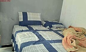 teasing my stepsis with hard cock while she cleans, till she begs for cum