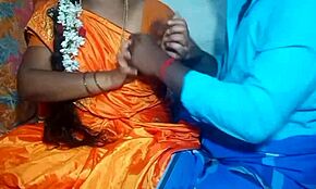 Beauty full indian village couple romance fucking outdoors with husband and friend