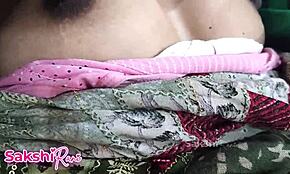 village housewife gets wild with dever in chut banging