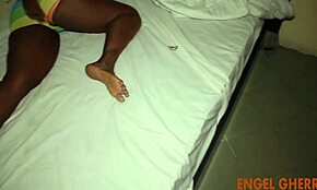 Fucking stepmother's ass after she masturbated me