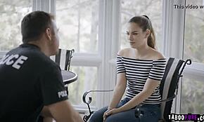 chad white forces teen to swallow his cum