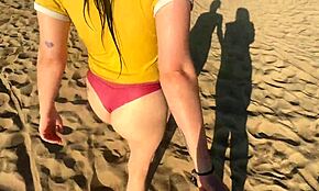 Wow! Met My Stepsister at the Beach, Teased in Cabin, and Had Rough Sex at Home!