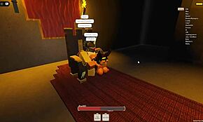 Roblox slut gets intensely dicked by monster cock. Big ass whore in homemade game compilation