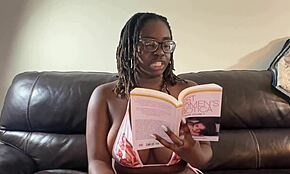 tee vuitton reads for you in goth slave roleplay bath scene