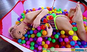 cute blonde stepsister bent over doggystyle petite.