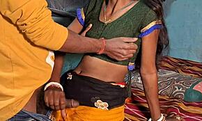 Feeling the passion as hot Indian bhabhi gets deepthroat and quickie fuck