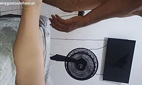 Woman cums fast from anal!