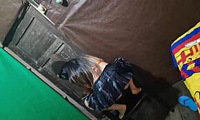 CUÑADA LOST THE BET AFTER THE PARTY AND SPREAD HER BIG ASS FOR HER FIRST TIME TABOO FUN WITH MEXICAN VIBES