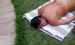 Taissa Winkler gets wet during a fetish massage with her big ass