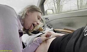 Teen Beauty In Car Adventure