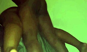 Big black cock makes thick stepmom cum hard with intense fucking and ass shaking