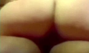 Hottie rubbing her pussy riding a big dick