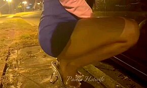 Married to Paolla Hotwife for Real Cuckold Street Sex Lessons