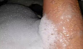 Lonely Teasing In Jacuzzi With Relaxing Music