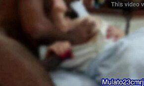 Hot married woman in menage with monster cock