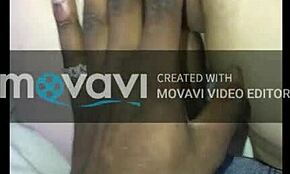 Fat ass gets pounded doggy style by big black cock, tight pussy stretched 😈