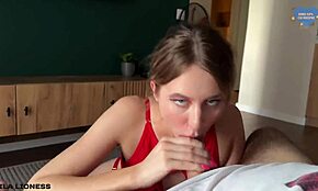my roommate decides to teach her cheating boyfriend a lesson by asking me to fuck her hard