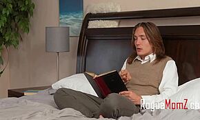 Step mom craves that virgin cum to stay forever young!